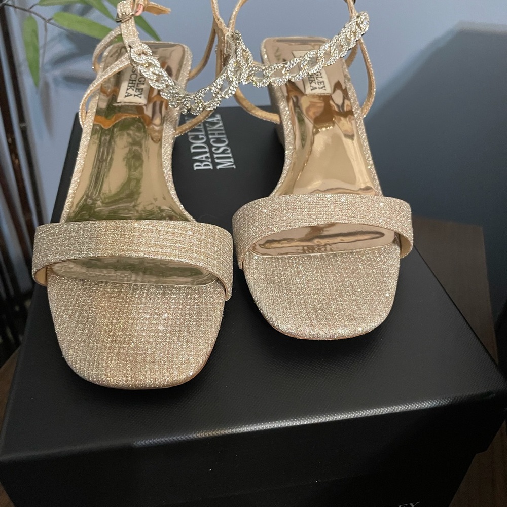 Jewel Badgley Mischka Kaelyn Wedge.